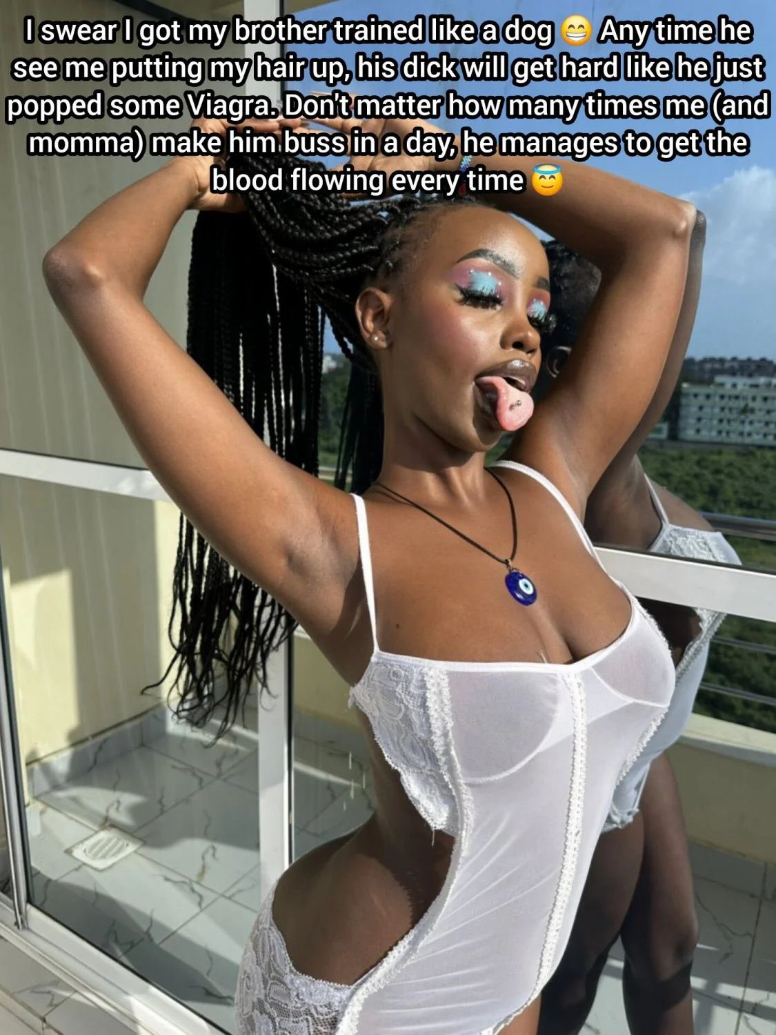 Black / Ebony Incest Captions main image