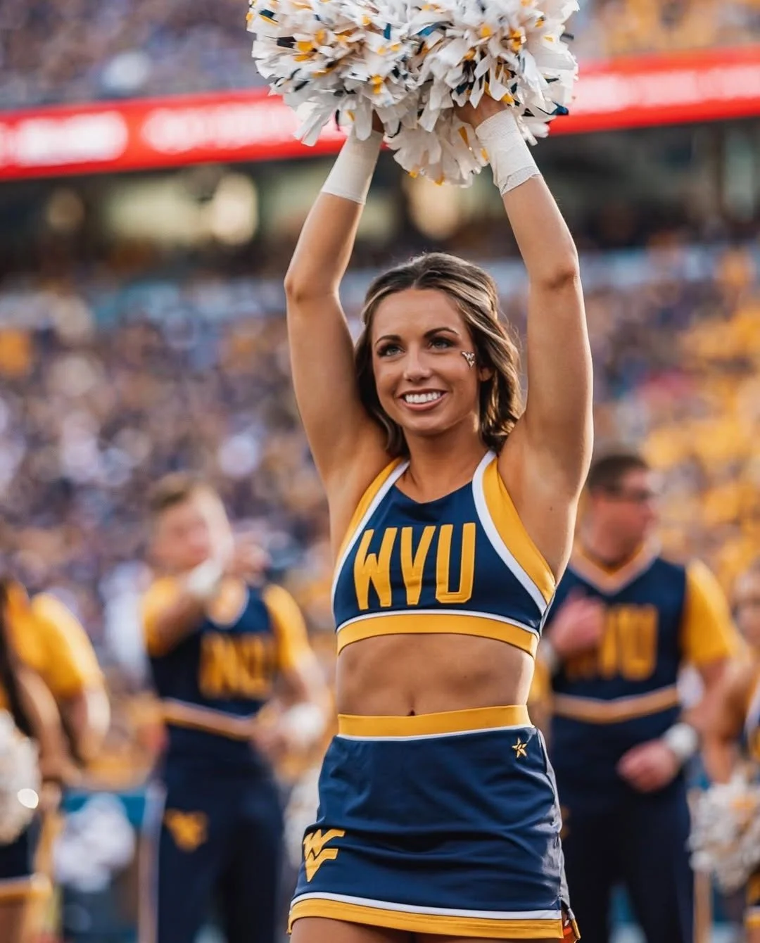 College Cheerleader slut Mandy image 1