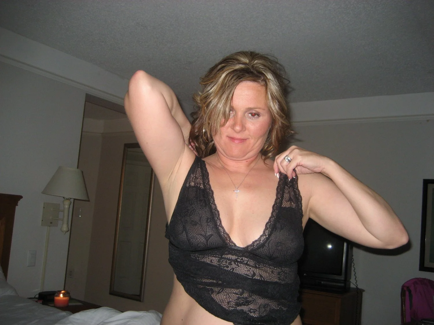 Busty Redhead Wife Private Pics pt3 image 30