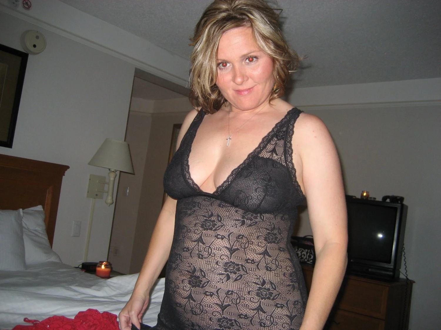 Busty Redhead Wife Private Pics pt3 image 35