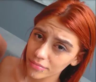 Redhead Slutina Fucked and Facialed cover image