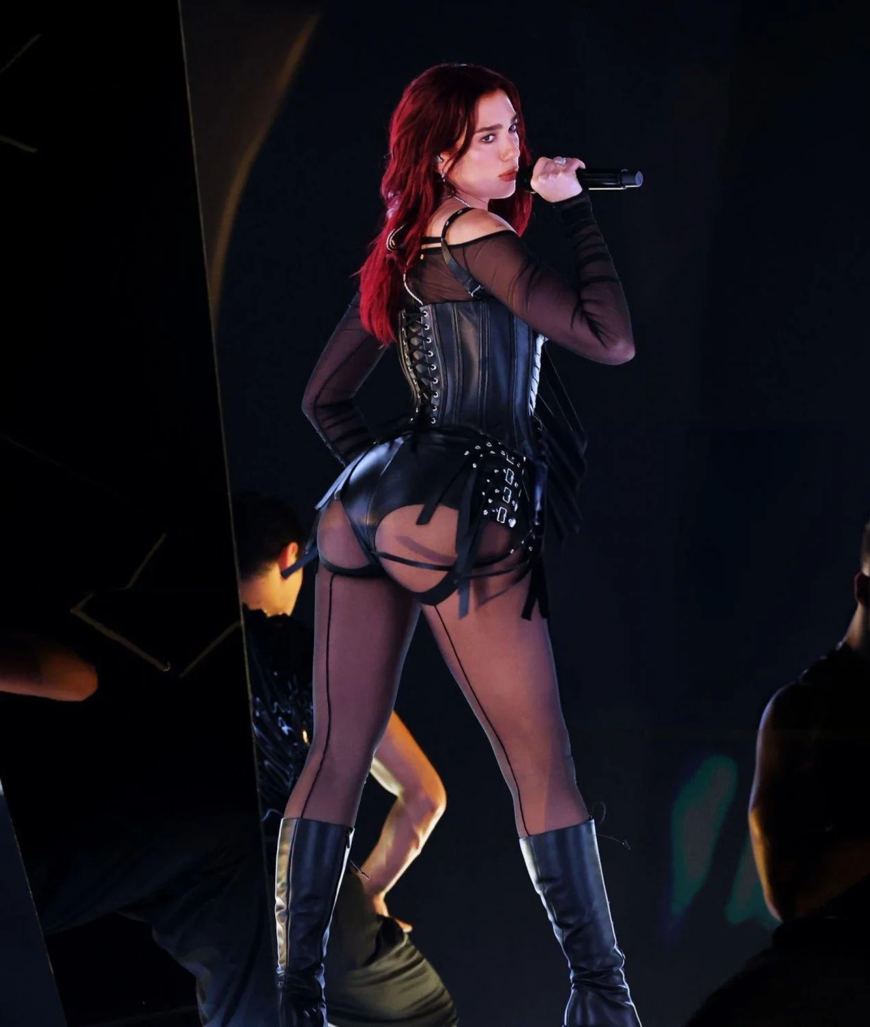 DUA LIPA SEXY LEGS, HEELS & TIGHTS image 15