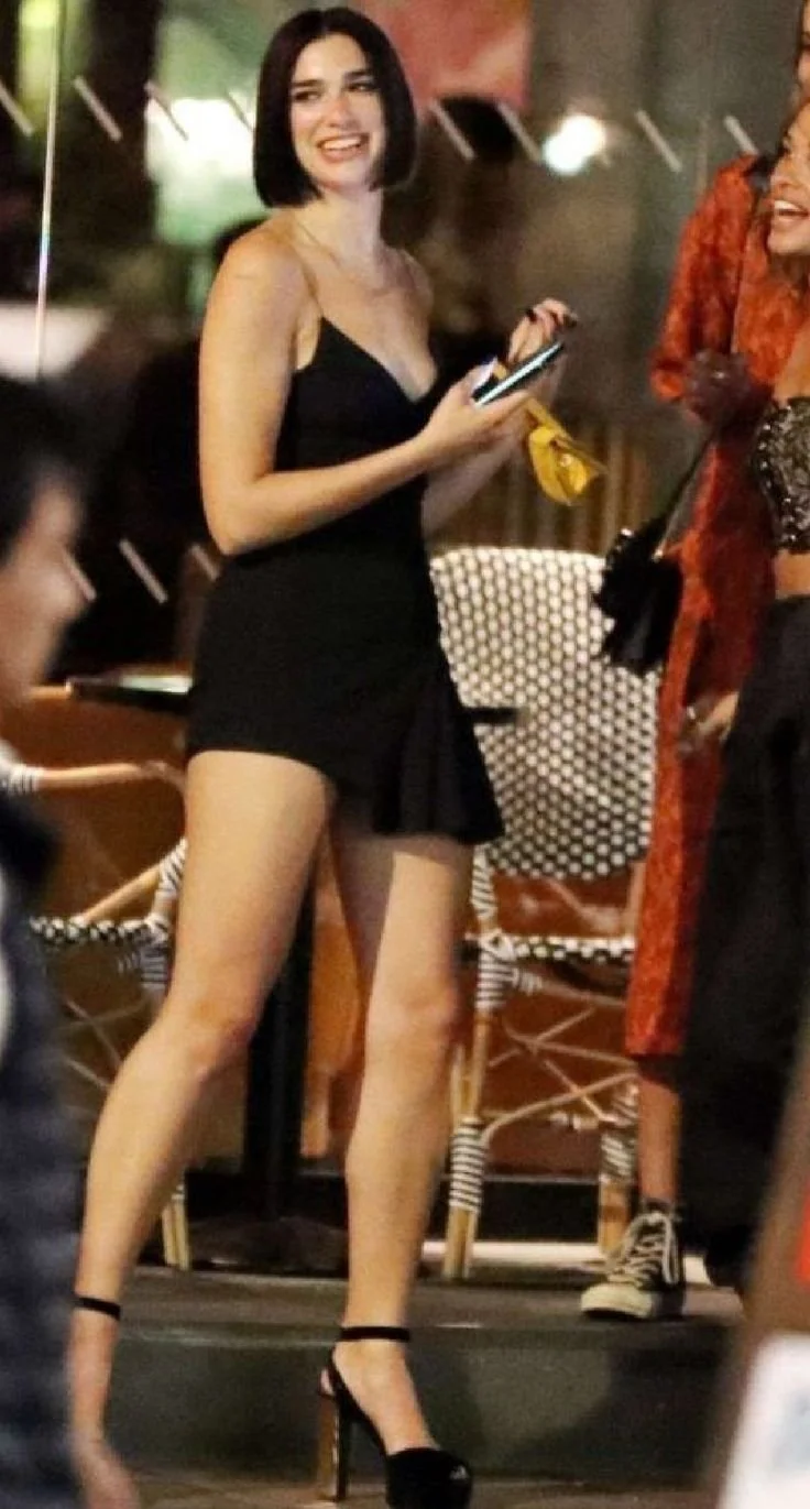 DUA LIPA SEXY LEGS, HEELS & TIGHTS image 8