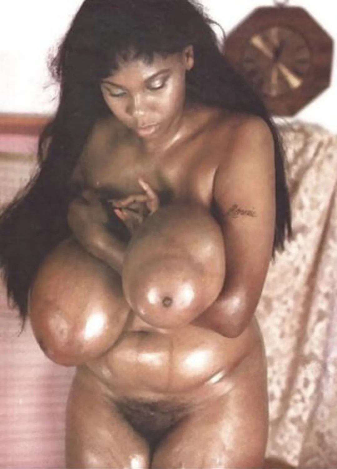 Let worship the big beautiful black boobs 🔥😍 image 18