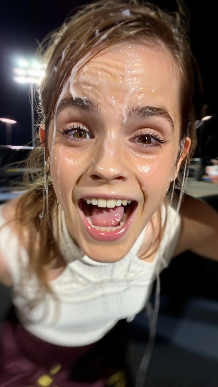 CUM SELFIES - AI GENERATED - Emma watson, zendaya, elle fanning image 5