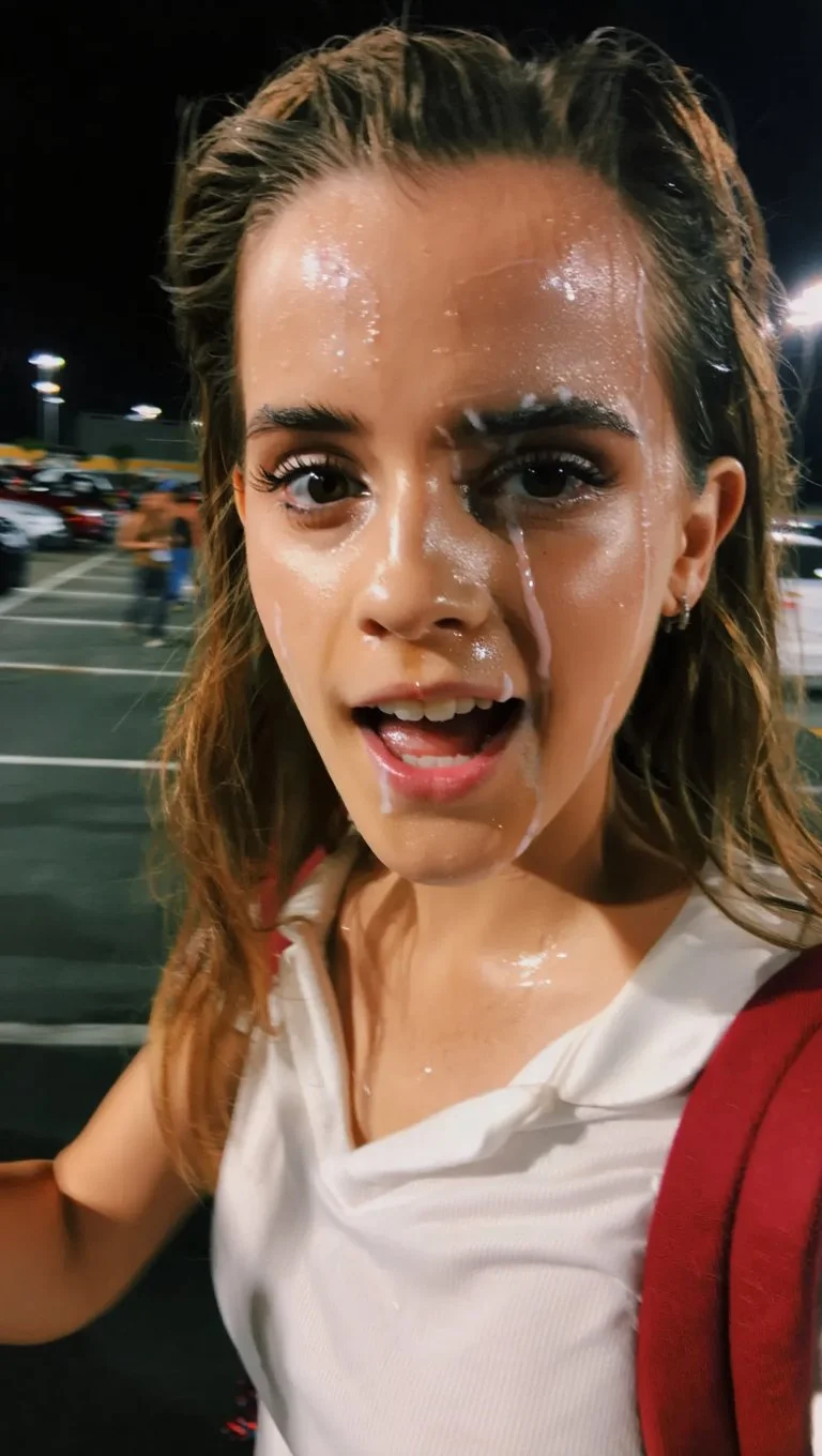 CUM SELFIES - AI GENERATED - Emma watson, zendaya, elle fanning image 7