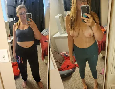 Dorky girlfriend selfies cover image