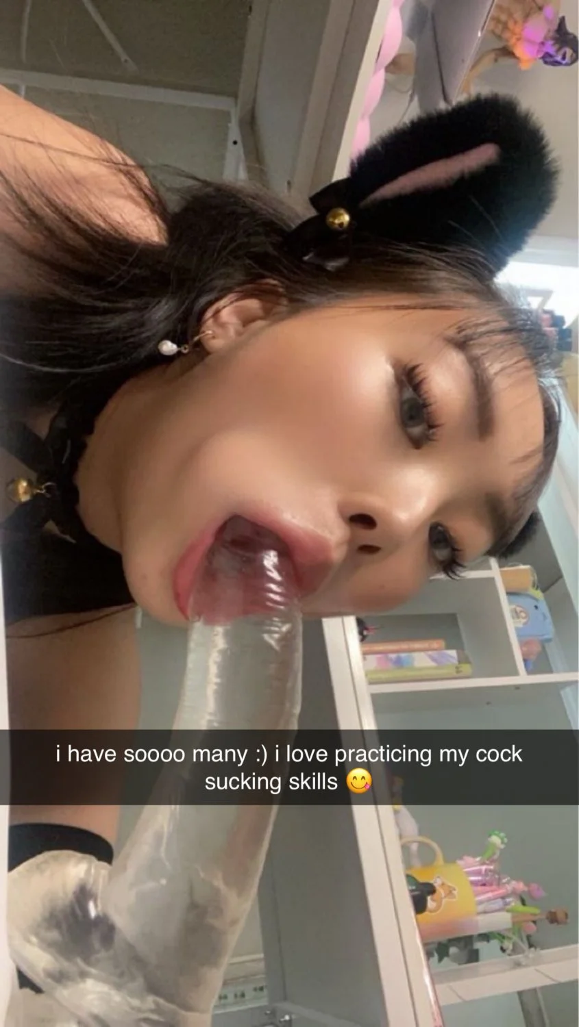 Shy Asian College Girl Is A Huge Slut main image
