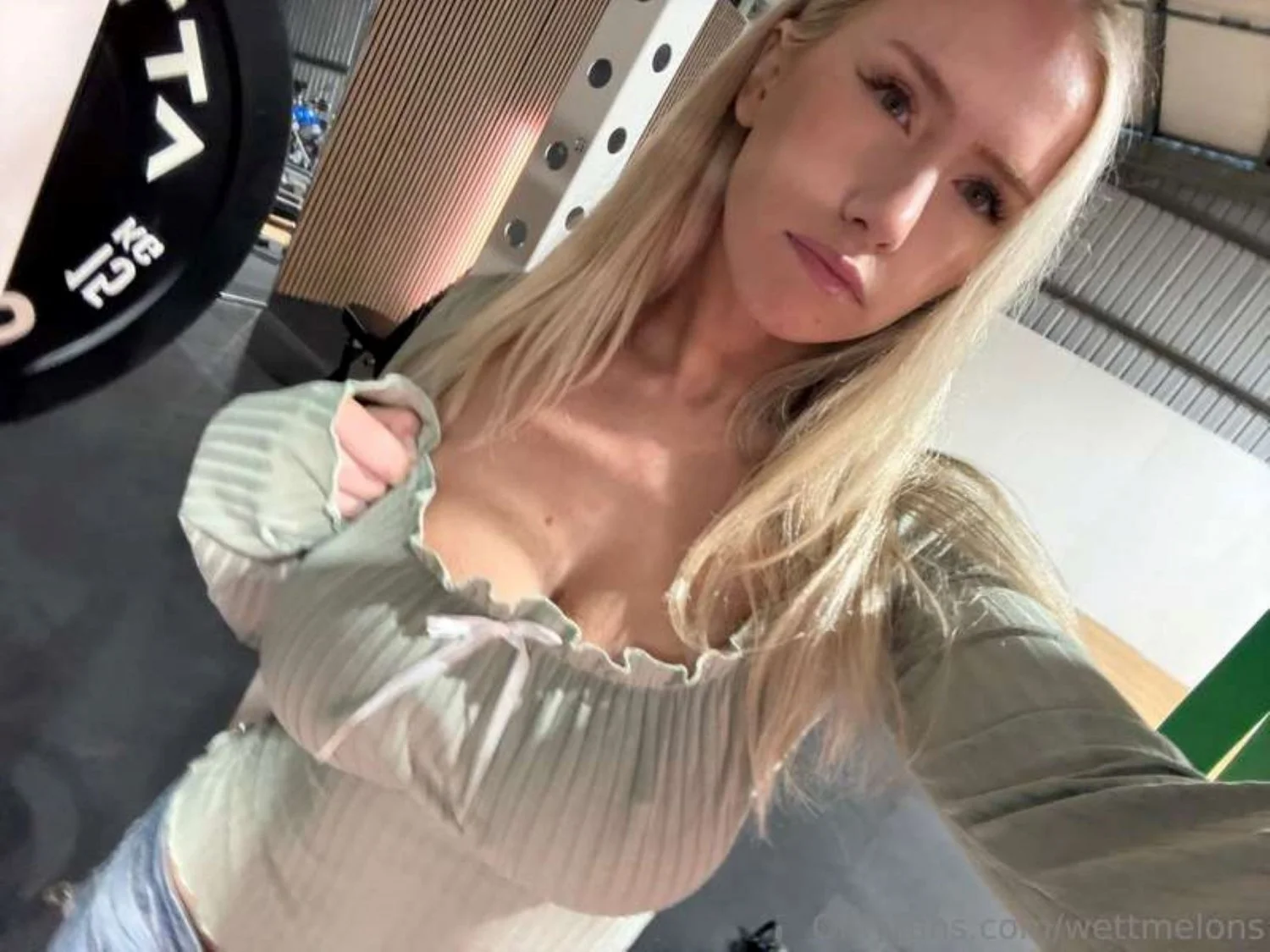 Busty blonde main image