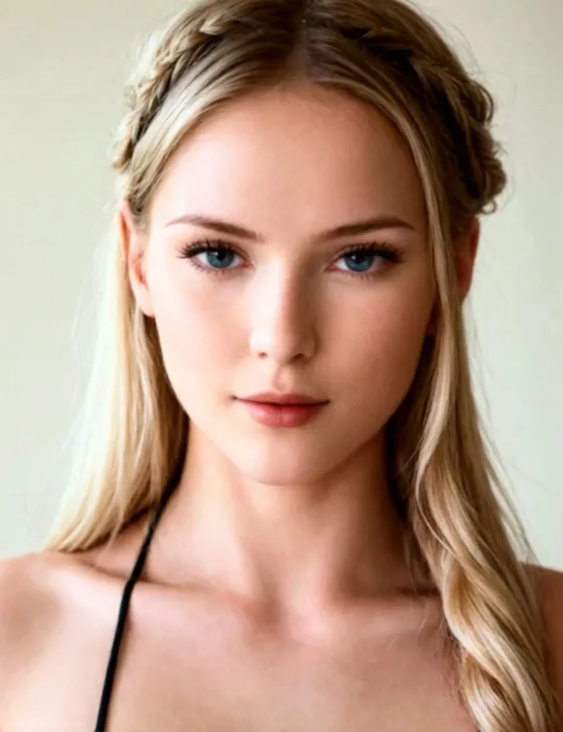 Busty blonde image 6