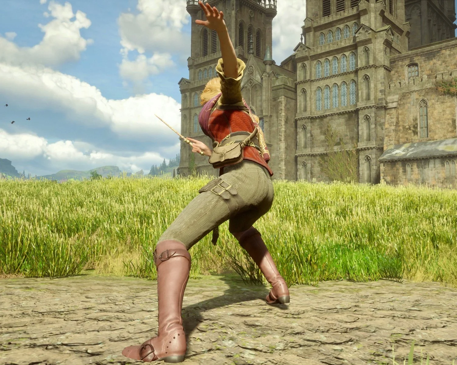 Hogwarts Legacy Female Character after she turned 18 image 9