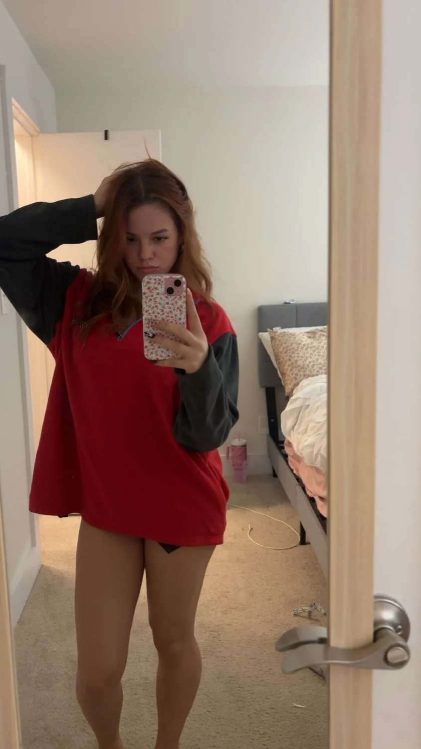 Barely legal redhead teen with a fat ass image 2