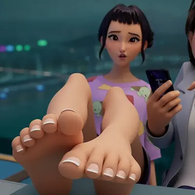 kpop demon hunters soles and feet cover image