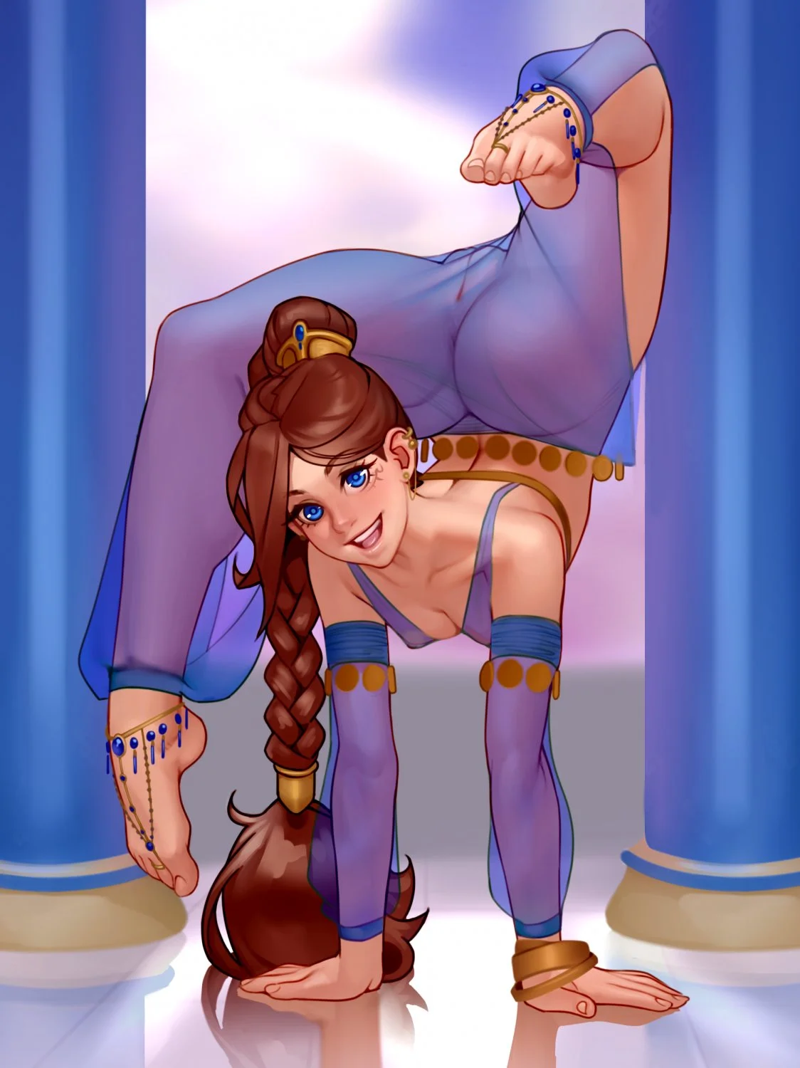 Kairunoburogu Jerk Off Foot Fetish Challenge (Part 2) main image
