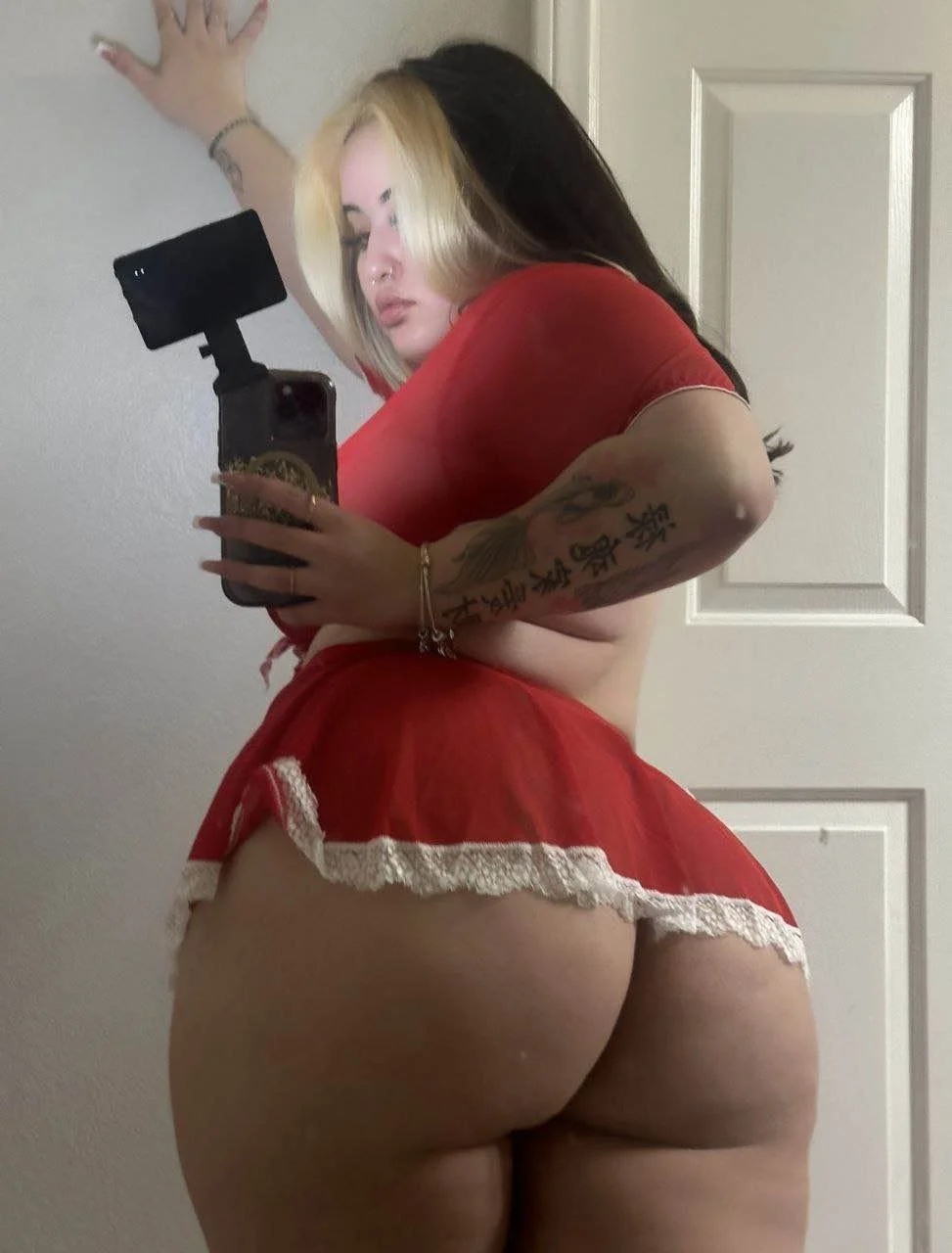 White Thick Roblox Whore image 2