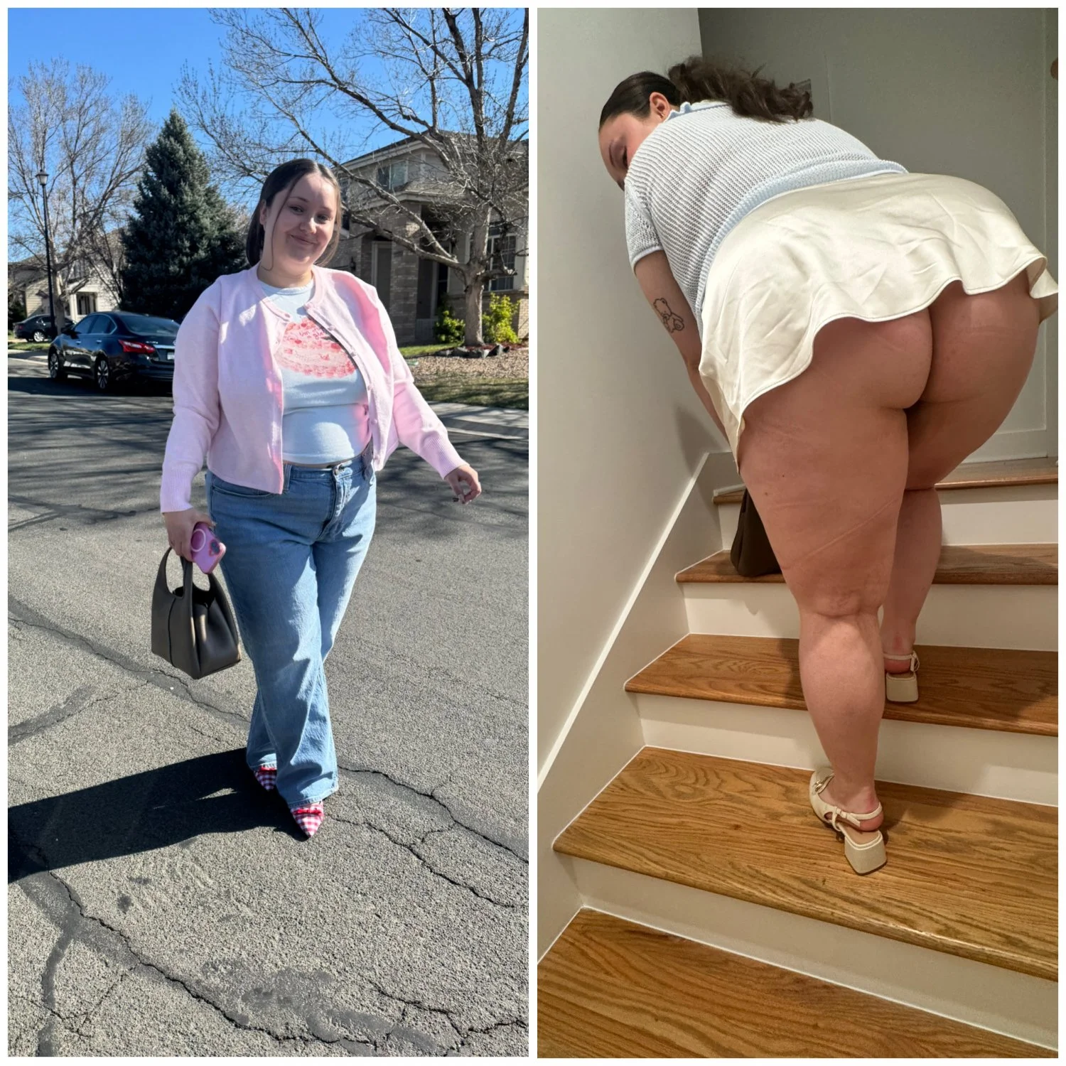 Pawg big titty wife dressed undressed, Denver Colorado image 11