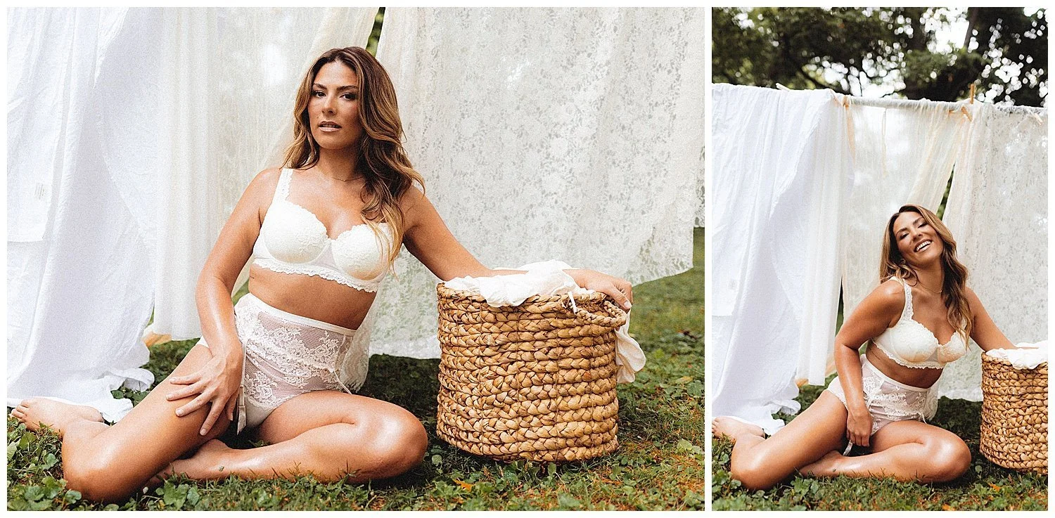 Clothesline boudoir image 8