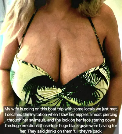 Huge tits milf caption cover image