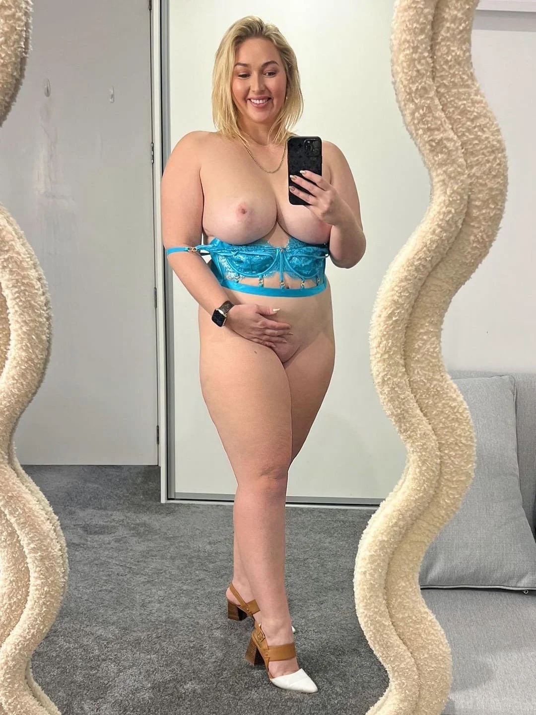Deliciously thick amateur blonde bbw image 14