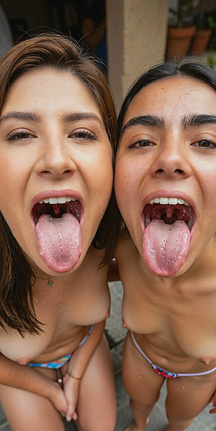 Marido corno quer ver a esposa junto com a amiguinha ...ser pega por um negro roludo image 8