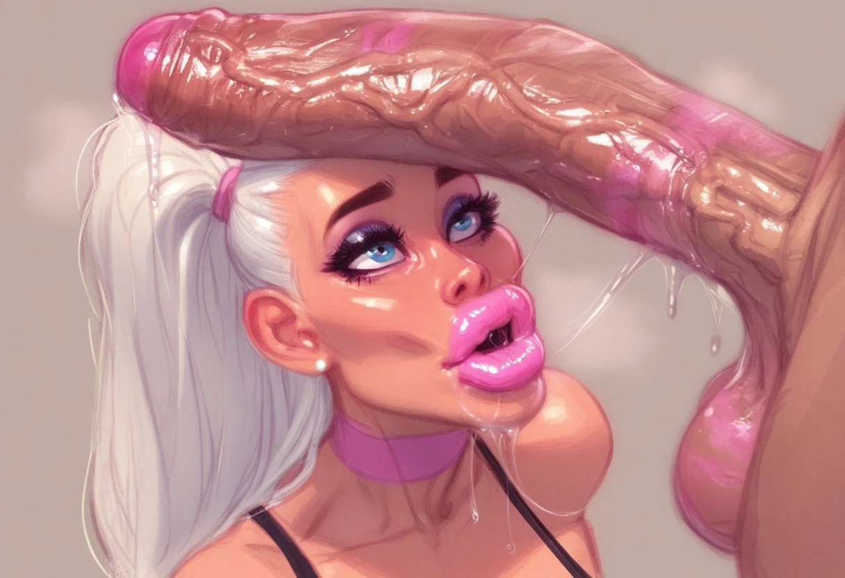 Getting Ready To Use Those Dick Sucking Lips image 9