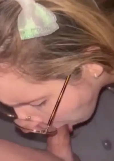 Lizzy expertly sucks and swallows all the fluid that comes out of a cock. cover image
