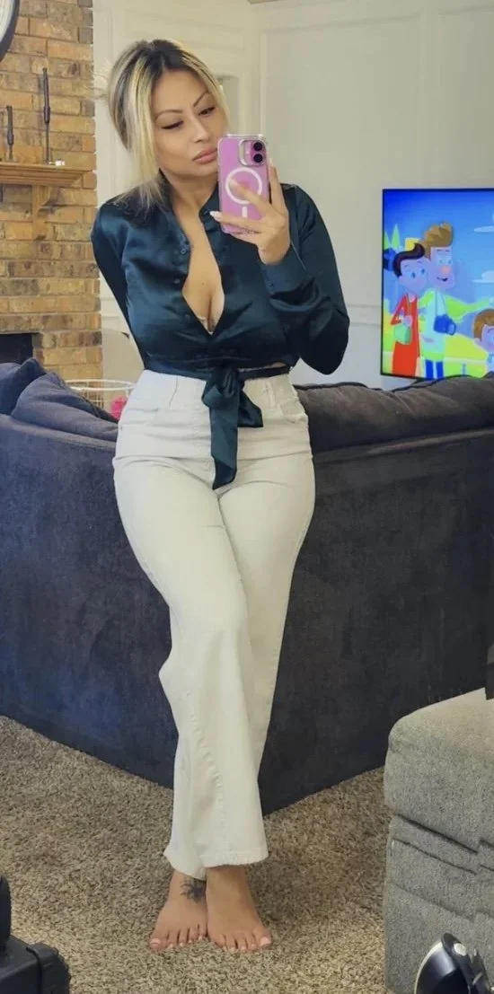 Someones stepmom loves being an internet slut. This latina milf & her mommy milkers deserve cum image 36
