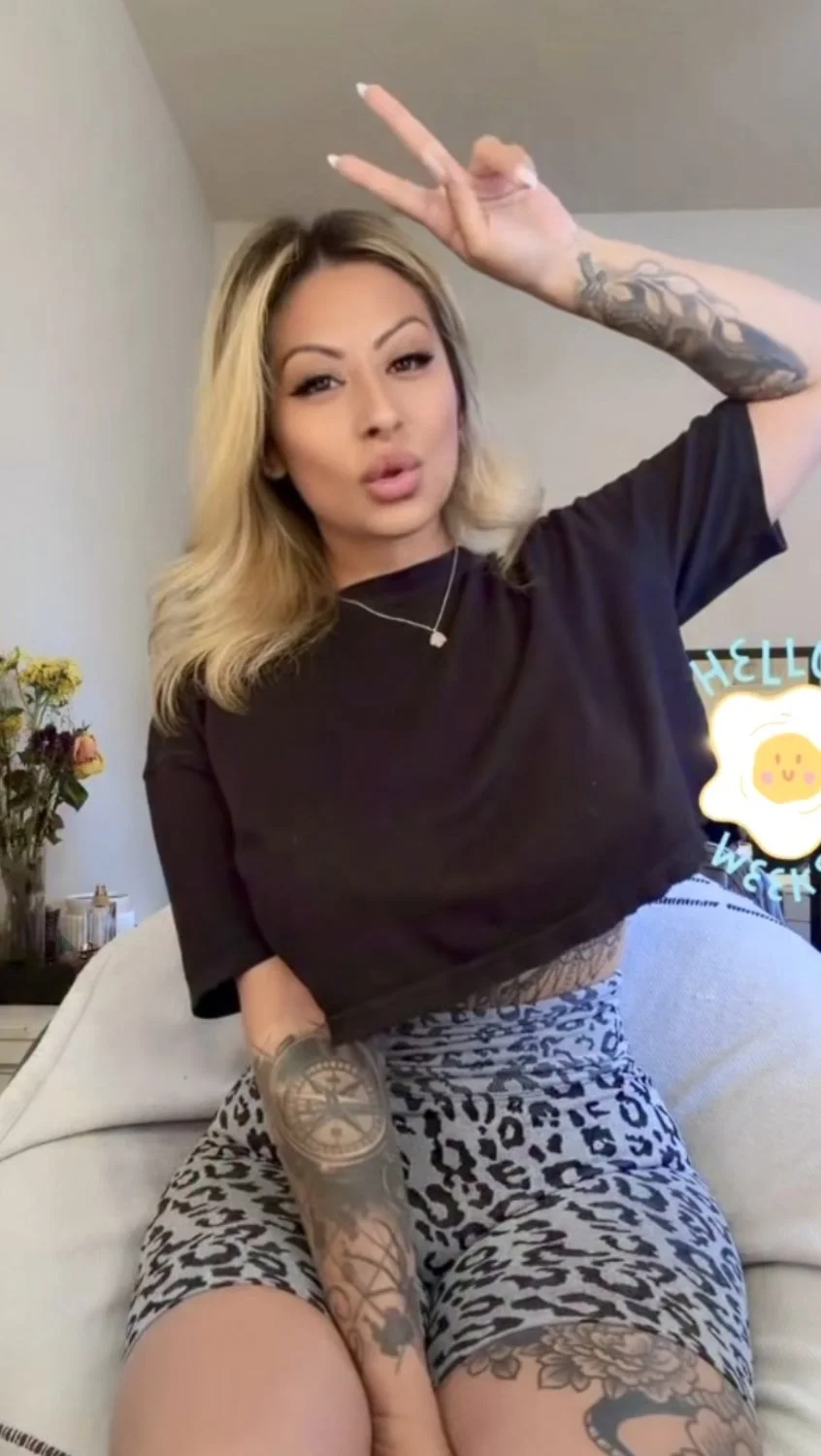 Someones stepmom loves being an internet slut. This latina milf & her mommy milkers deserve cum image 50