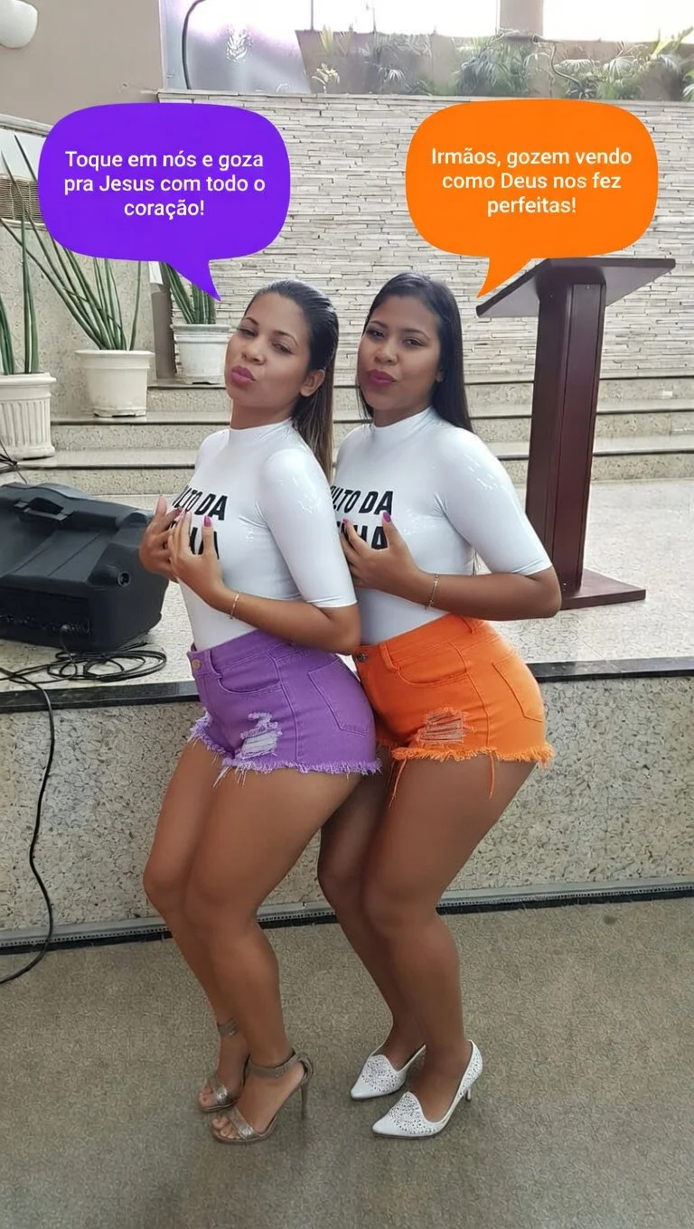 Milf negra e suas duas filhas no culto da ordenha. Parte 2. TABOO - AI - IA - CHURCH image 2