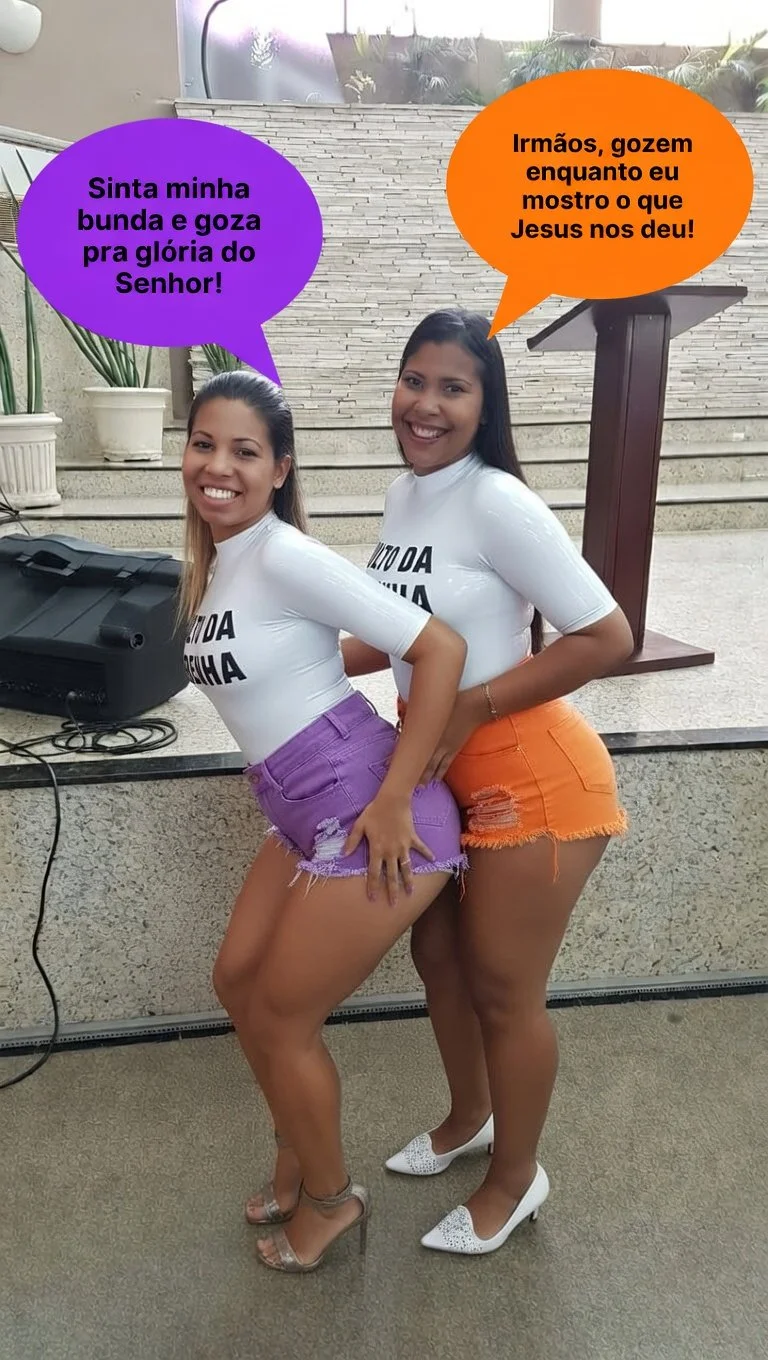 Milf negra e suas duas filhas no culto da ordenha. Parte 2. TABOO - AI - IA - CHURCH image 3
