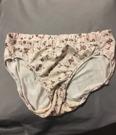 Stealing teen sister's used panties to cum cover image