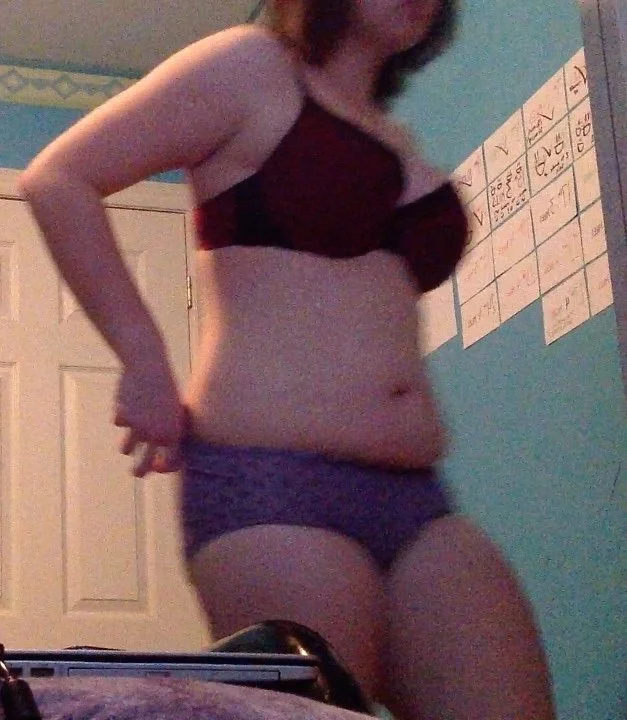 Stealing teen sister's used panties to cum image 2