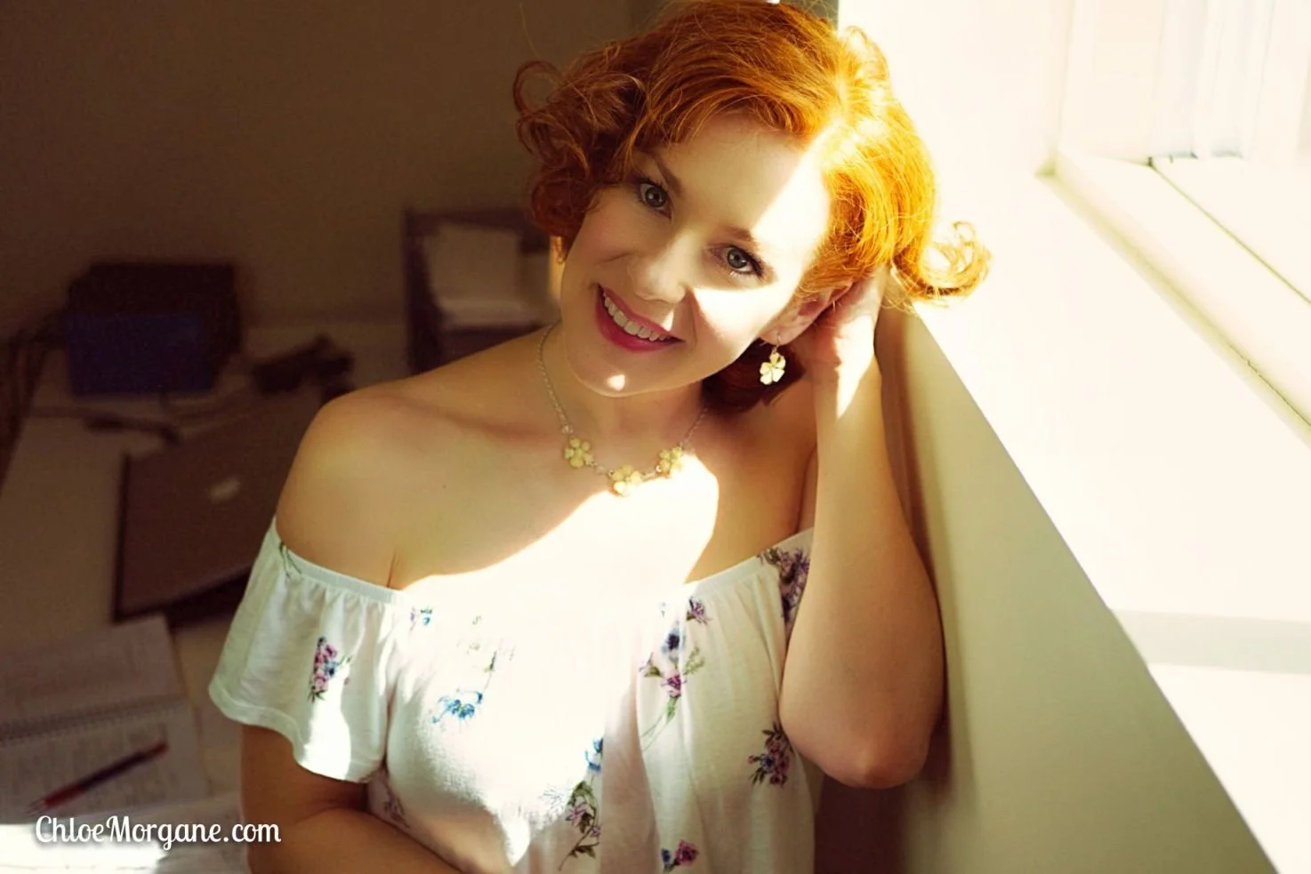 Sexy redhead MILF image 7