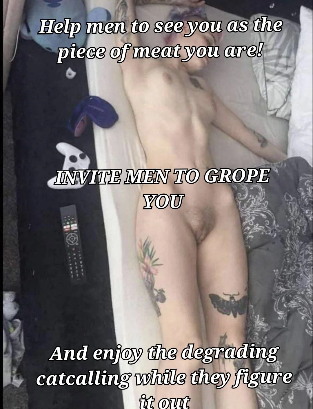 Cuck wanted his girl captioned and exposed message me for the same tele-@Caption_omar image 6