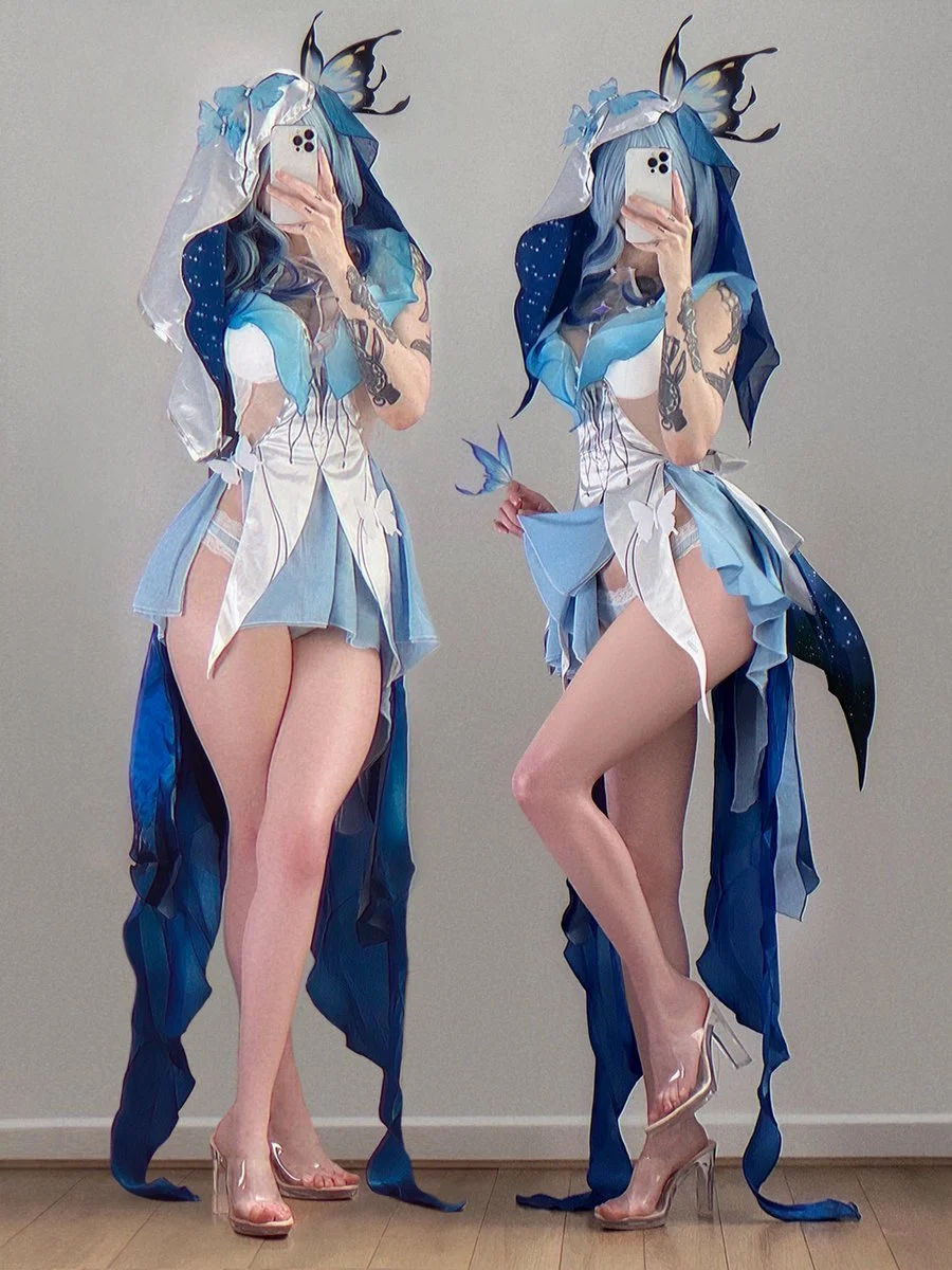 Duelo de putas y hermosas cosplayers. Ambas son calienta huevos, pero con cuál te quedas? Ctlvs image 40