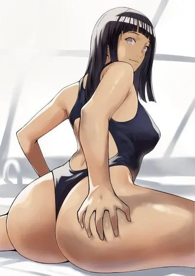 Hinata Show Off Her body In A One Piece cover image