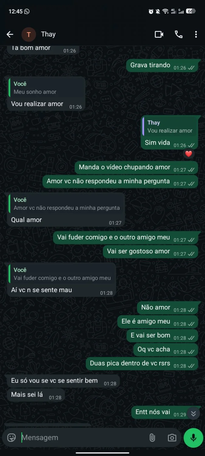 Thay novinha que namora é vazada no zap image 10