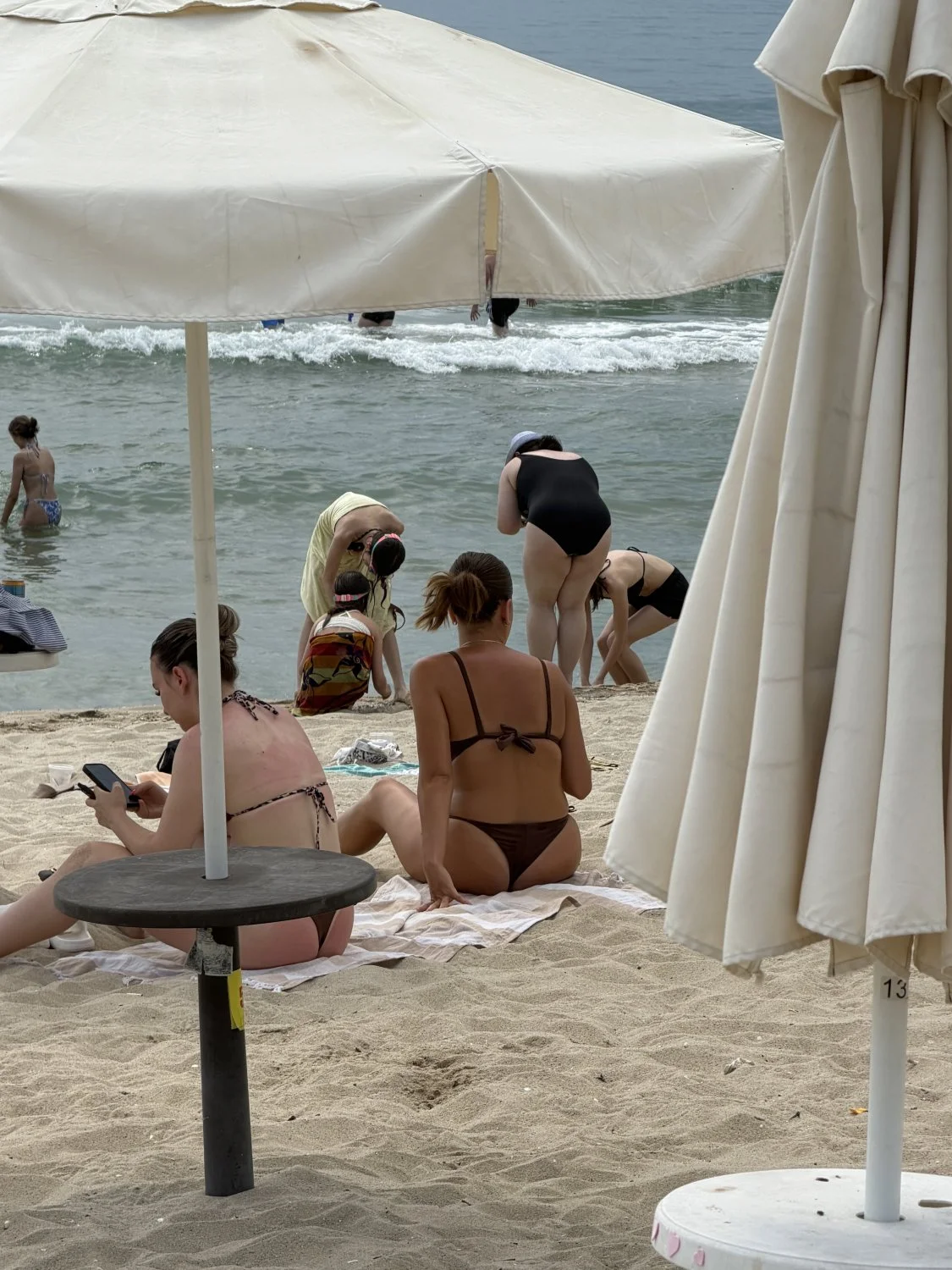 These two sexy little Bulgarien teens can’t resist showing off there juicy asses image 12