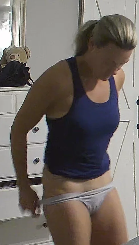 Fit wife, secret cam, MILF image 14