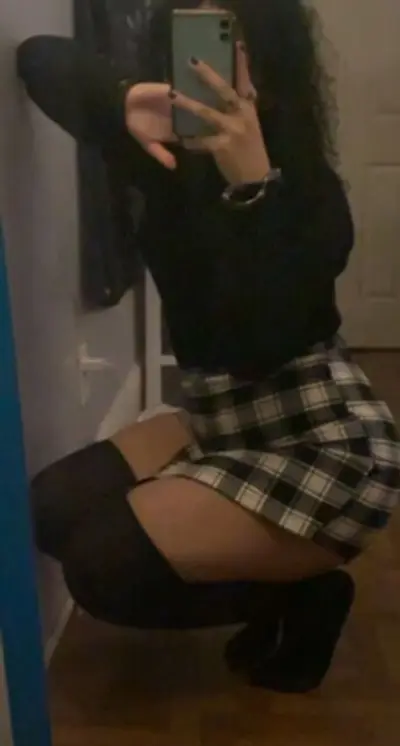 Chubby goth GF lost cover image