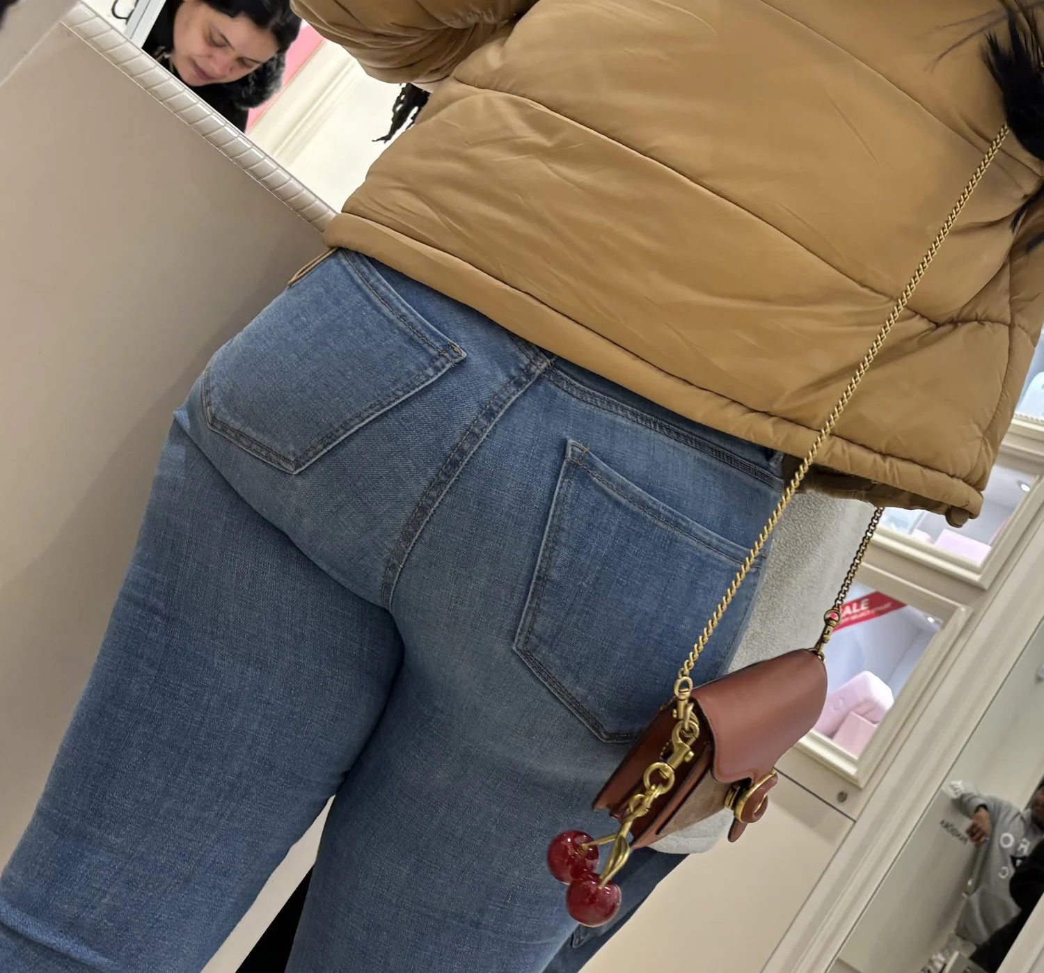 MILF booty in jeans image 15