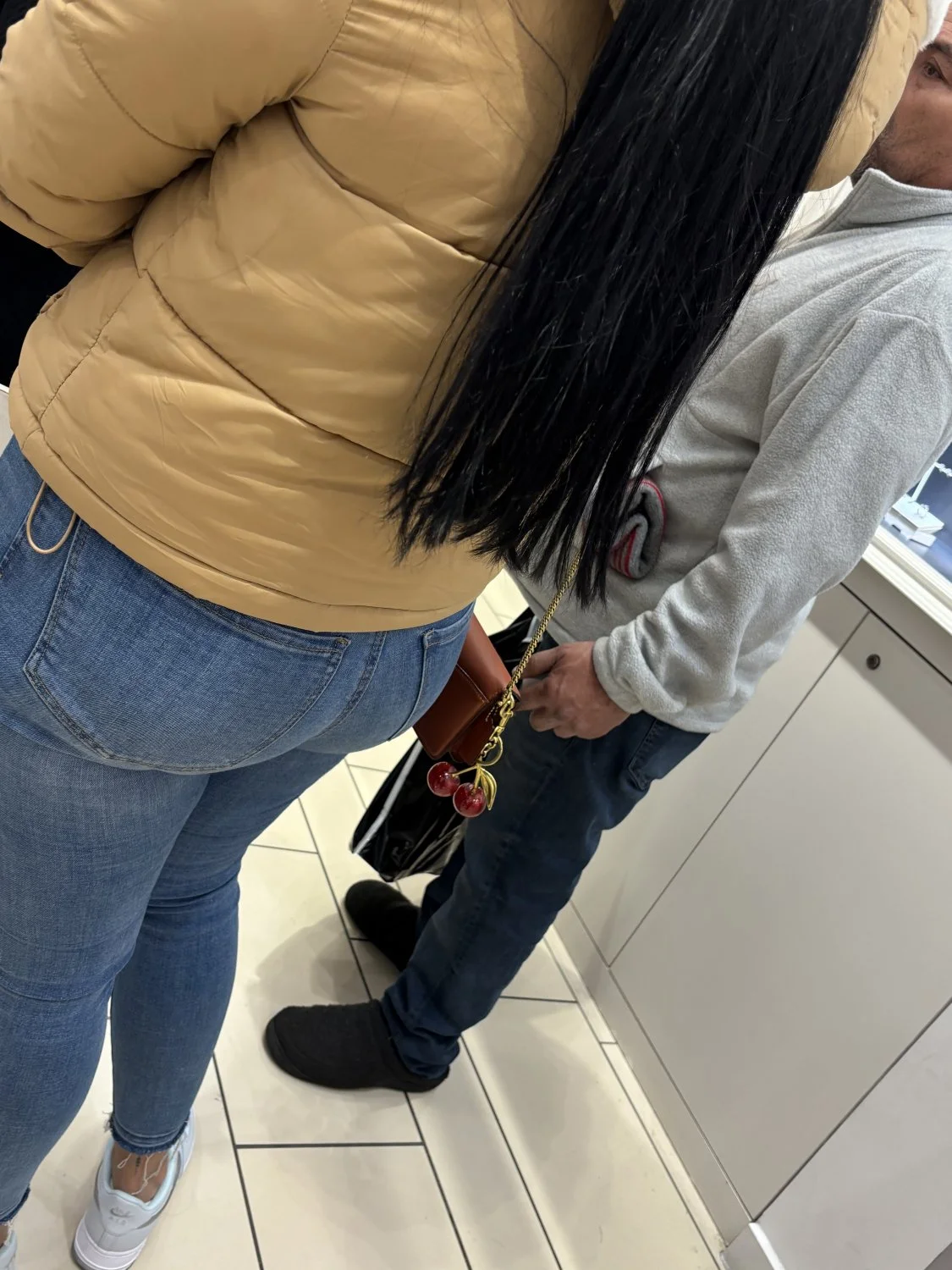 MILF booty in jeans image 19