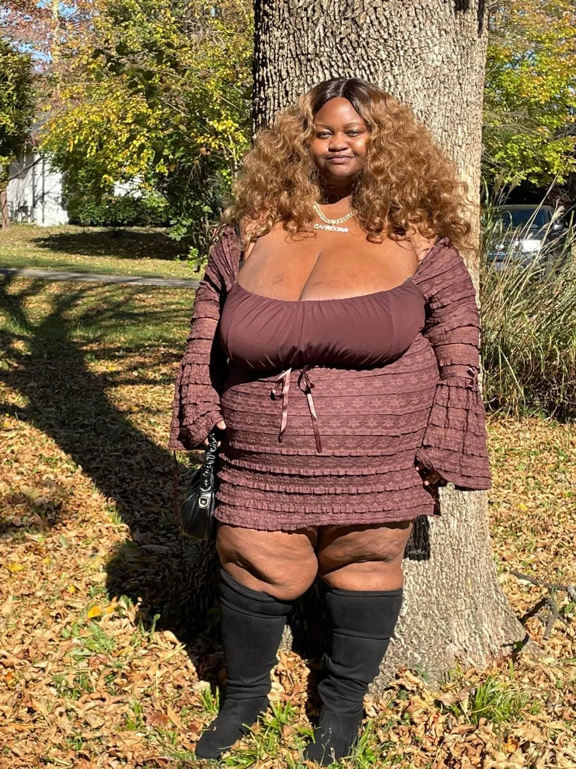 Ebony Bbw Milf With Hella Titties And Ass I would not pull out 146 image 22
