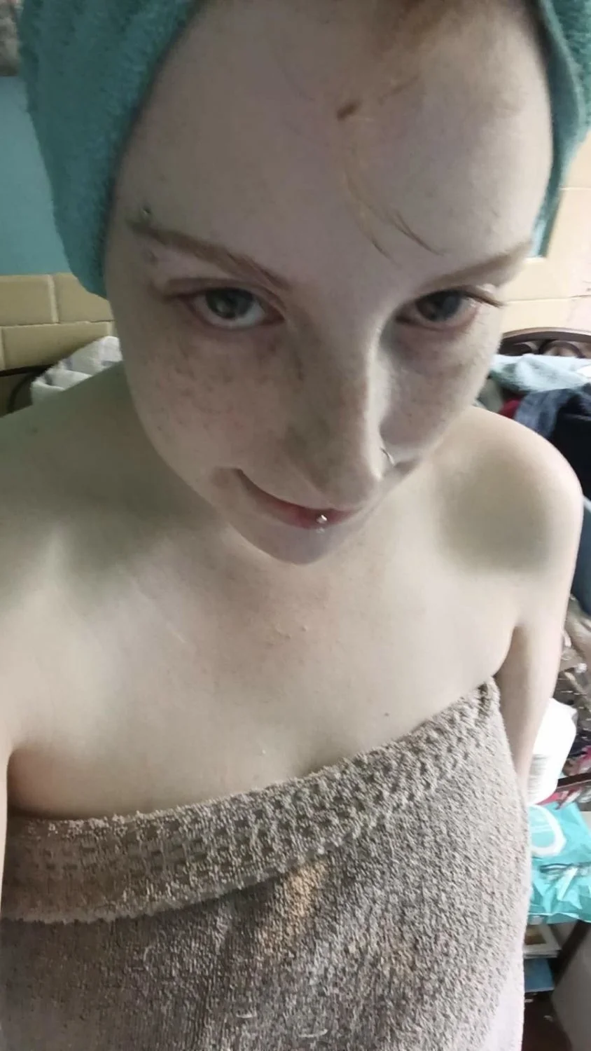 Irl big tit alt redhead whore my eyes only snaps part 1 image 35