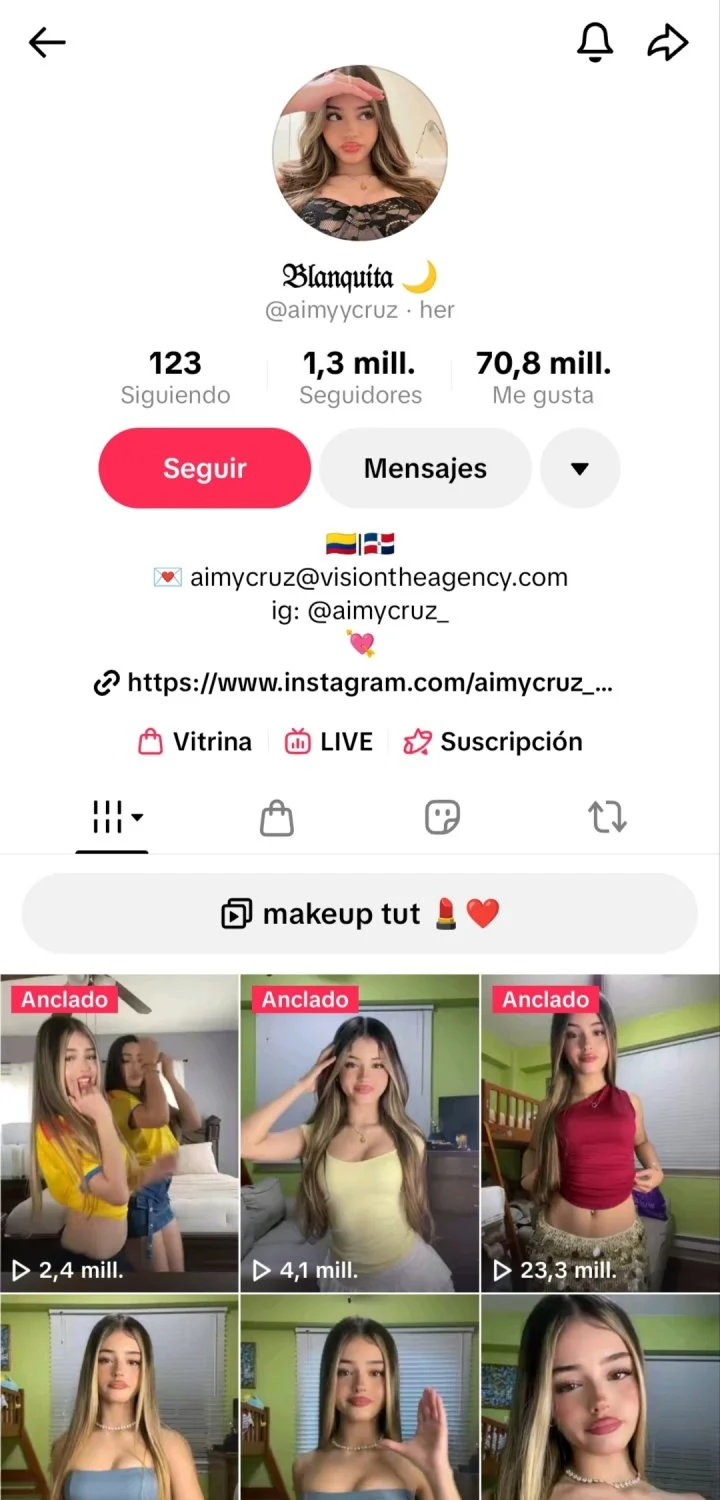 aimyycruz buenísima tik toker colombiana mostrando el culo image 1