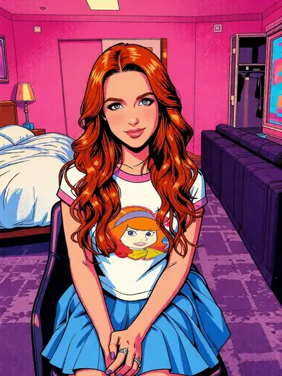 McKenna Grace animation in Daphne look cover image