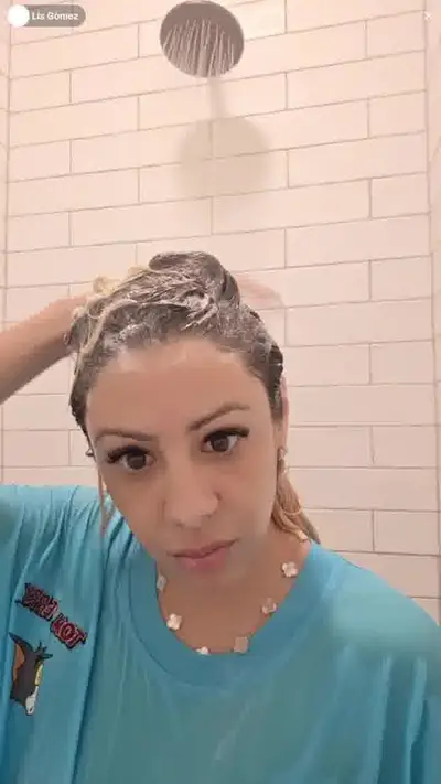 tiktok live shower wet shirt cover image