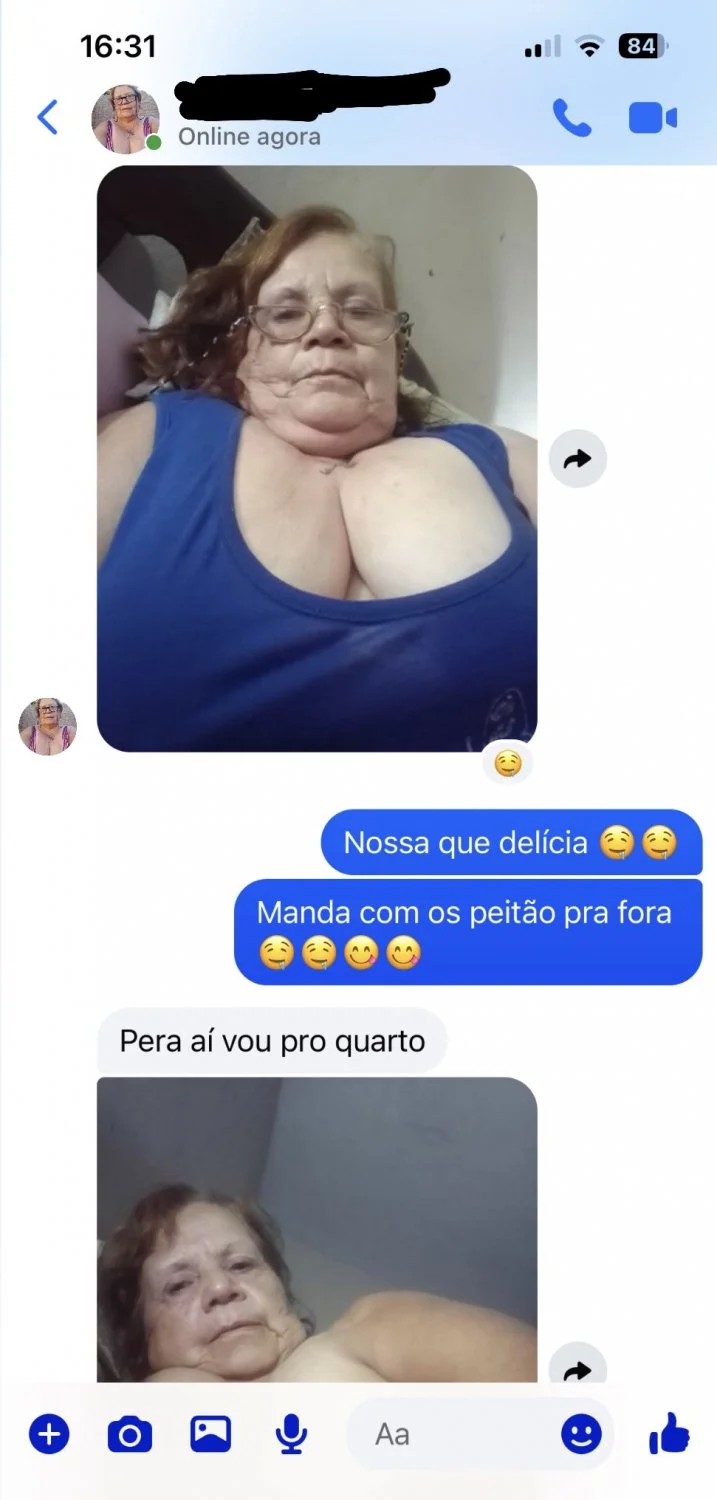 Negão marcando pra meter com vovô casada, piru vai entrar com raiva 🤬 👵🏻😈😈 image 3