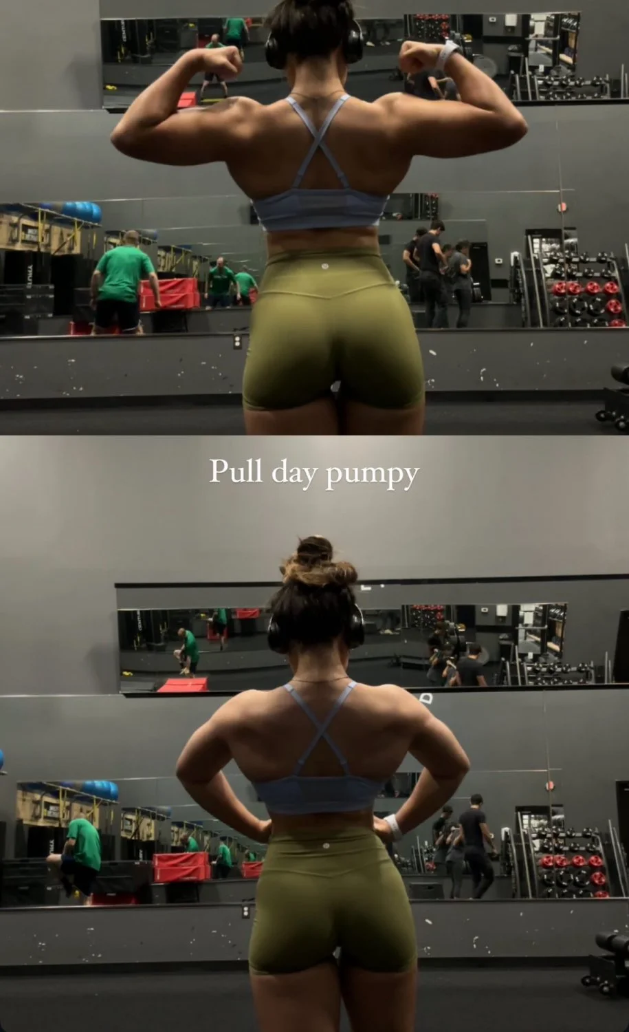 Asian gym baddie has great physique image 17