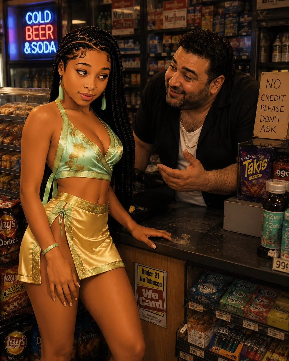 Corner store hook up main image